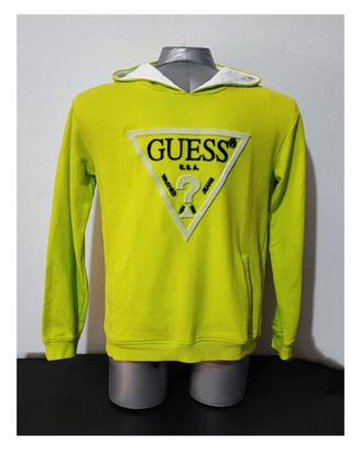 Felpa ragazzo 14 anni Guess maglia bambino gialla 
