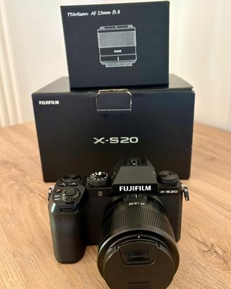 FUJIFILM X-S20 + TTARTISAN AF 23mm f/1.8 + FILTRO