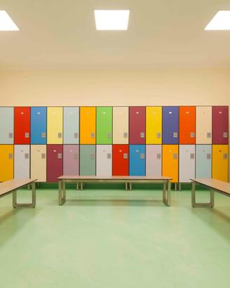 Armadietto spogliatoio palestra ufficio scuola