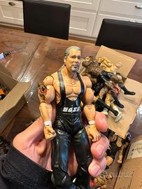 Wrestling action figure lotto/unità