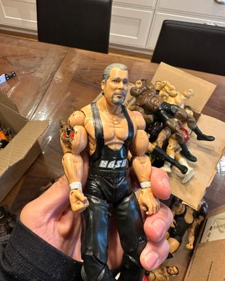 Wrestling action figure lotto/unità