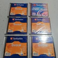 Lotto di 6 dvd - R Verbatim Nuovi