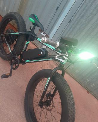 Fat bike 26 pollici elettrica