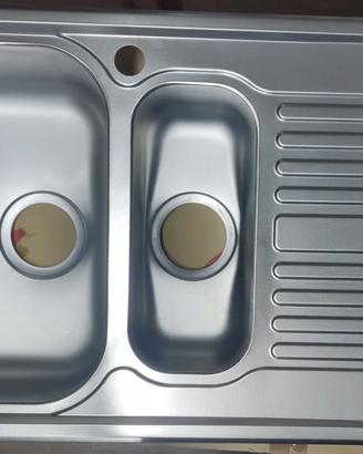 Lavello acciaio Inox Satinato 100 x 50