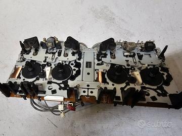 doppia meccanica audio cassette