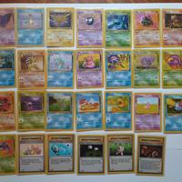Carte Pokémon Fossil prima edizione 