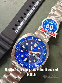 seiko turtle padi 60 th Anniversary L.e.