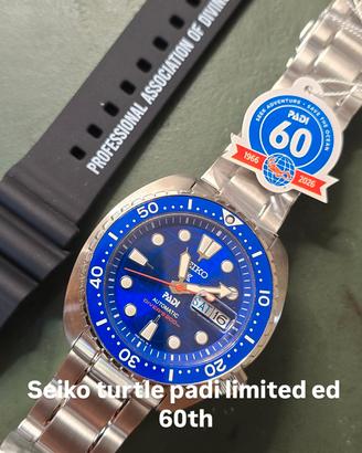 seiko turtle padi 60 th Anniversary L.e.