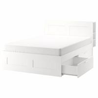 Letto Contenitore con testiera Ikea Brimnes