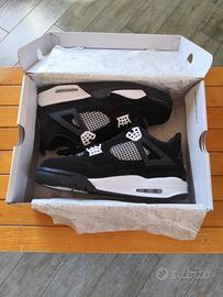 Air Jordan 4 Retro White Thunder  -44.5- NUOVE 