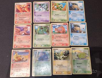 Pokémon Lotto 12 Carte EX Smeraldo - Blaziken
