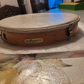 Tamburello da Banda 39 cm Meazzi Milano Anni '80