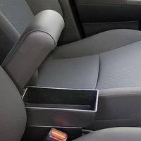 Bracciolo Fiat Panda portaoggetti Pelle nera