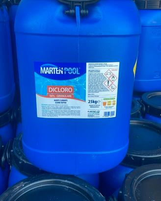 dicloro 56% granulare trattamento acque kg25