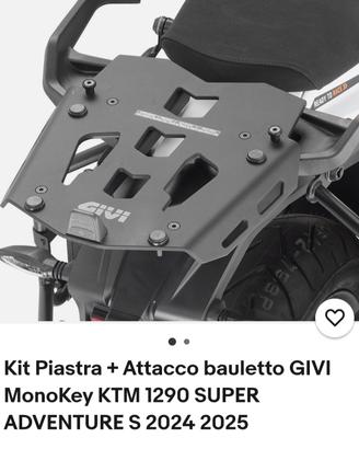 Piastra Givi Monokey KTM 1290 Super ADV S/R