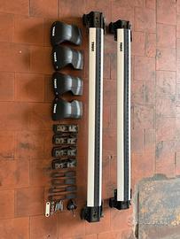 Barre da tetto Thule WingBar Edge per Toyota Rav4