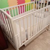 lettino Pali Ciack +materasso dolci sogni  H12 cm