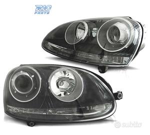 FARI PER VOLKSWAGEN VW GOLF MK5 03-08 R32 NERO