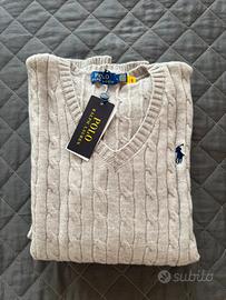 Maglione Ralph Lauren, collo a V