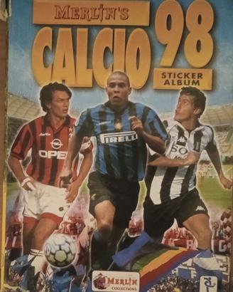 Album Calciatori Merlin Calcio 1998