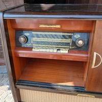 radio giradischi con mobile