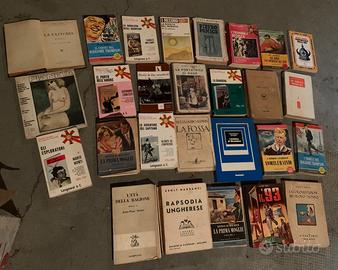 Lotto Vecchi Romanzi - Libri Vecchi Narrativa