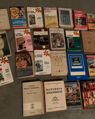 Lotto Vecchi Romanzi - Libri Vecchi Narrativa