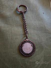 portachiavi  moneta 1 lira