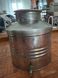 Fusto in acciaio inox 