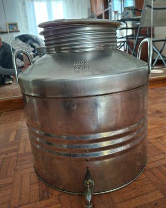 Fusto in acciaio inox 