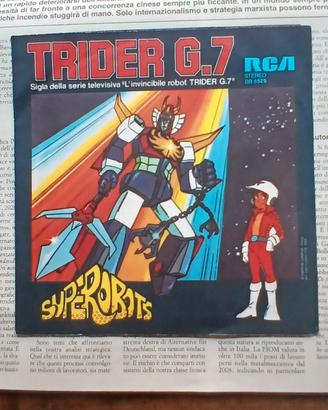 Sigla Trider G.7/Tamagon risolve tutto vinile 1981