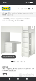 Letto a soppalco Ikea