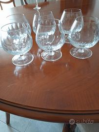 bicchieri cristallo set completo 