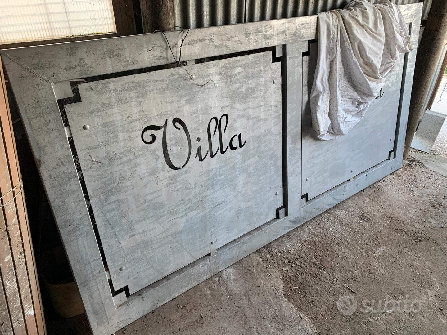 Cancello In Acciaio Zincato Verde Con Rete Metallica Interna Star - 100xH100 Cm - 12 Kg - Foto 2