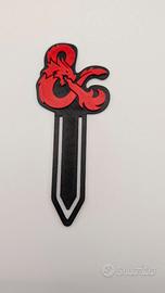 Segnalibro con logo D&D