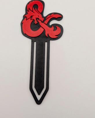 Segnalibro con logo D&D