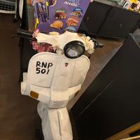 Tavolo bar con portabottiglie