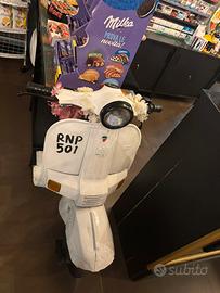 Tavolo bar con portabottiglie