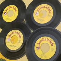 6 vinili 45 giri favole per bambini