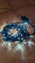 Luci natalizie da esterno bianche (7 metri)