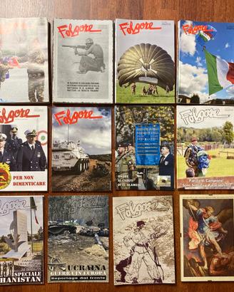 Folgore rivista paracadutisti 50 numeri 2013 2023