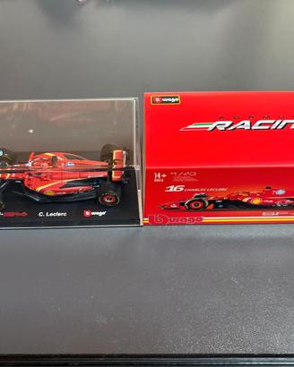 Ferrari SF 24 1:43 Burago C.Leclerc Gp Imola