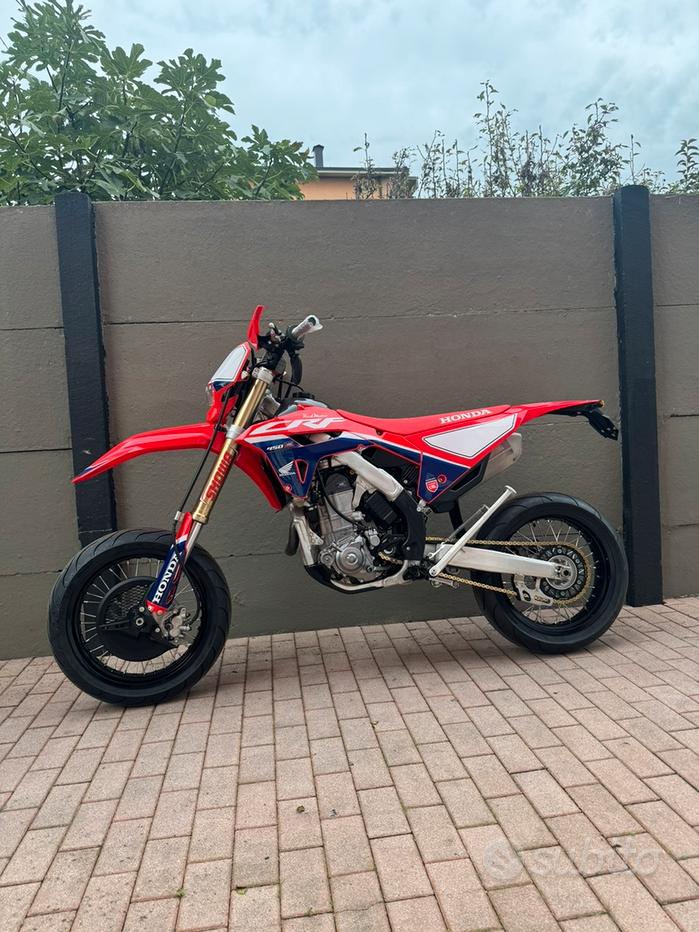 enduro honda crf 450 motard targata usata
