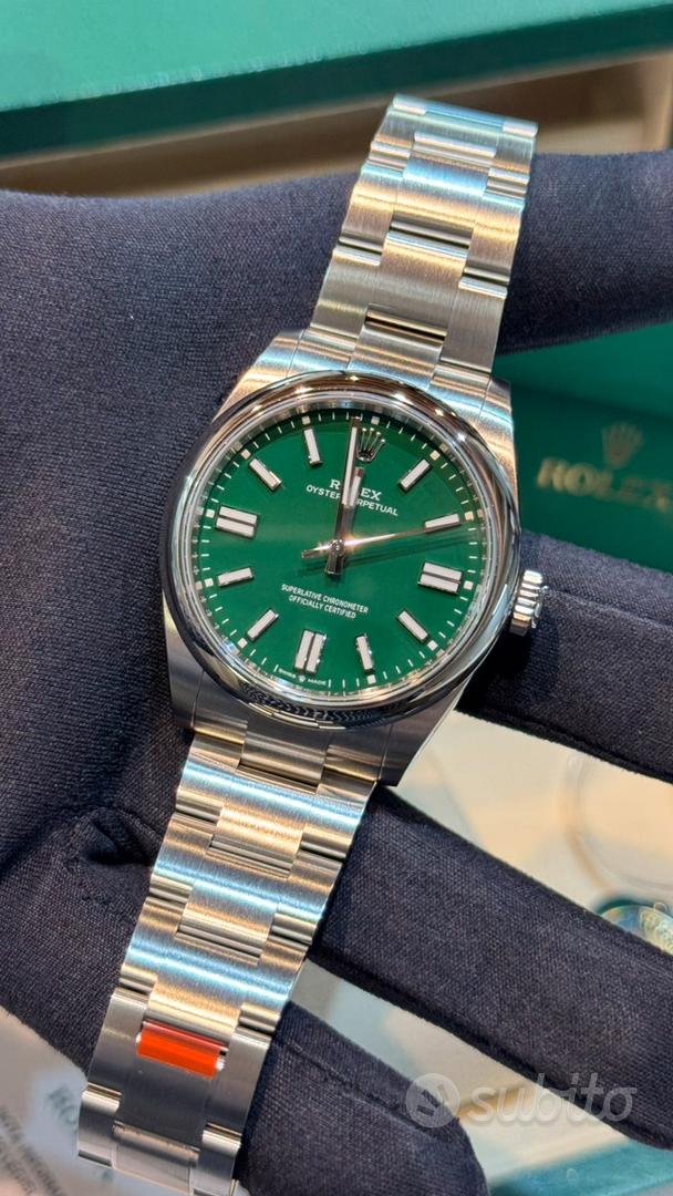 Orologio Rolex Cinturino Pelle Verde Subito Rc Orologi Rolex OP