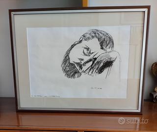 dipinto a carboncino 