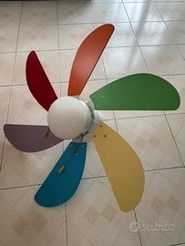 Ventilatore  a pale da soffitto con luce