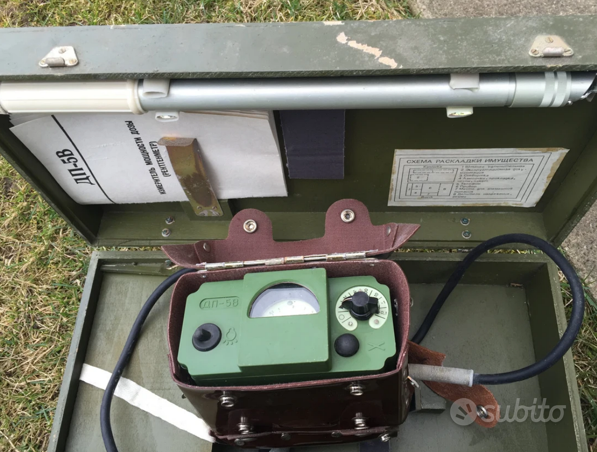 Contatore GEIGER DP-5V - Collezionismo In vendita a Lucca