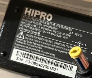Alimentatore notebook HIPRO – 19V 3.42A 65W