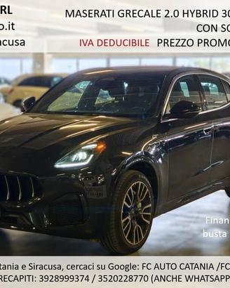MASERATI GRECALE MHEV GT 2023 - PARI AL NUOVO
