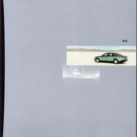 Cartella con 2 depliants Audi A6 del 1997